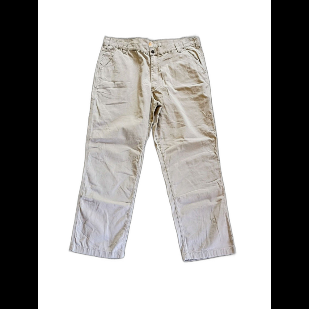 Carhartt Relaxed Fit Khaki Work Pants 42x32